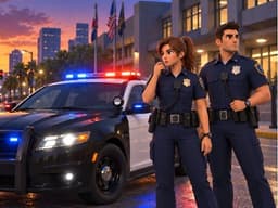Police Car Chase Prison Escape Game