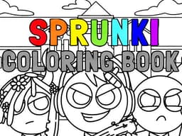 Sprunki Coloring Book game