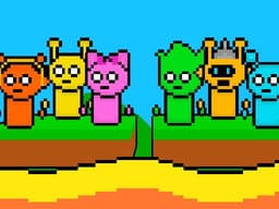 Sprunki Lava Escape 2Player