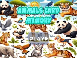 Animal cards memory