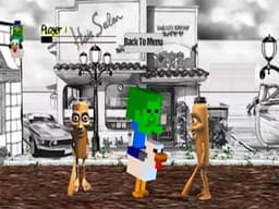 Chicken Jockey Tung Tung Sahur Fight