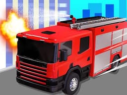 Fire Truck Rescue Driving