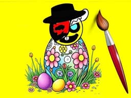 Sprunki Easter Coloring